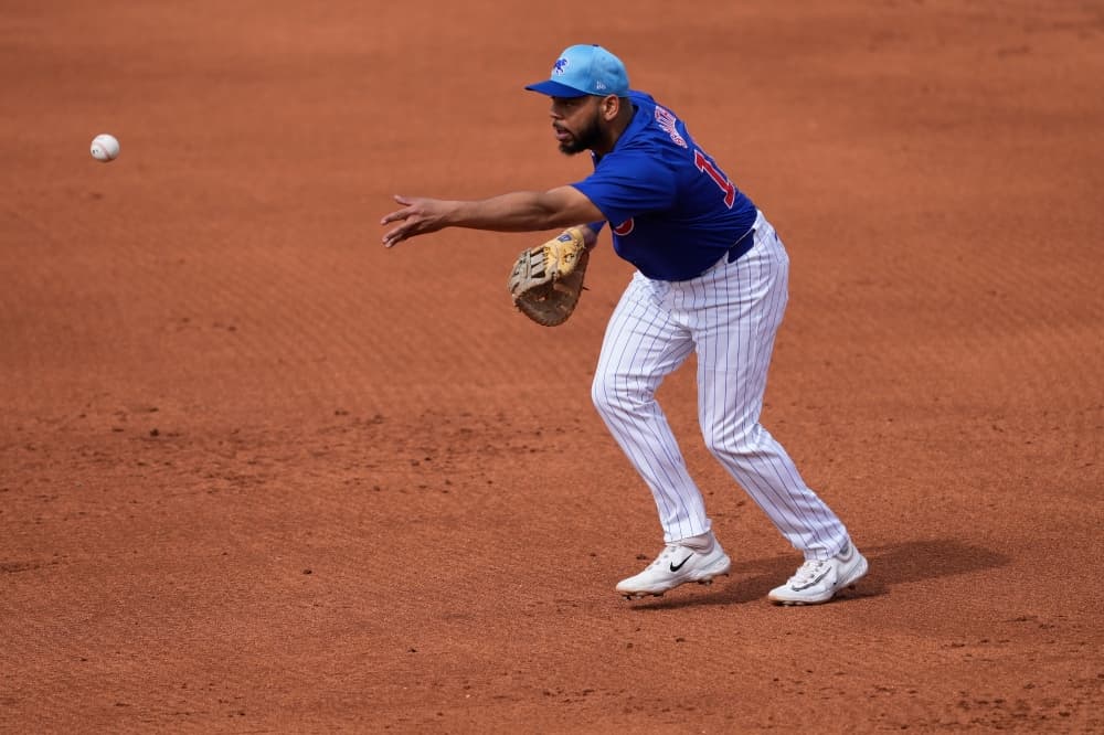 Chicago Cubs release reliever Carl Edwards Jr. and infielder Dominic Smith