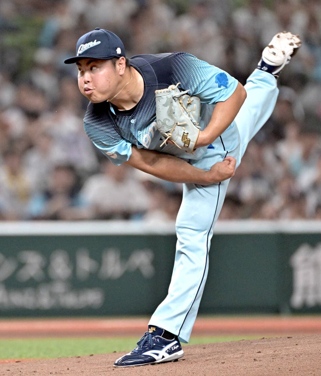 NPB ERA Leader Kaima Taira Captivates MLB Scouts