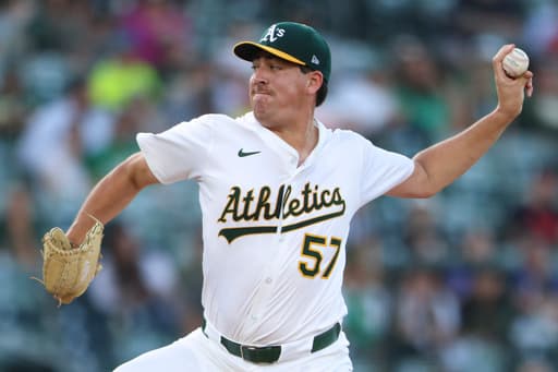 Jacob Lopez shines with 9 strikeouts as Athletics shut out Rays 6-0