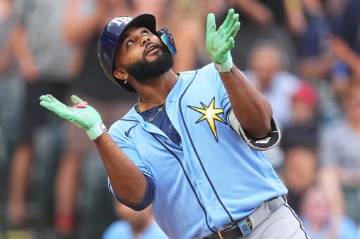 Junior Caminero hits 2 homers, Jonathan Aranda gets 4 hits and Rays beat Rockies 13-9