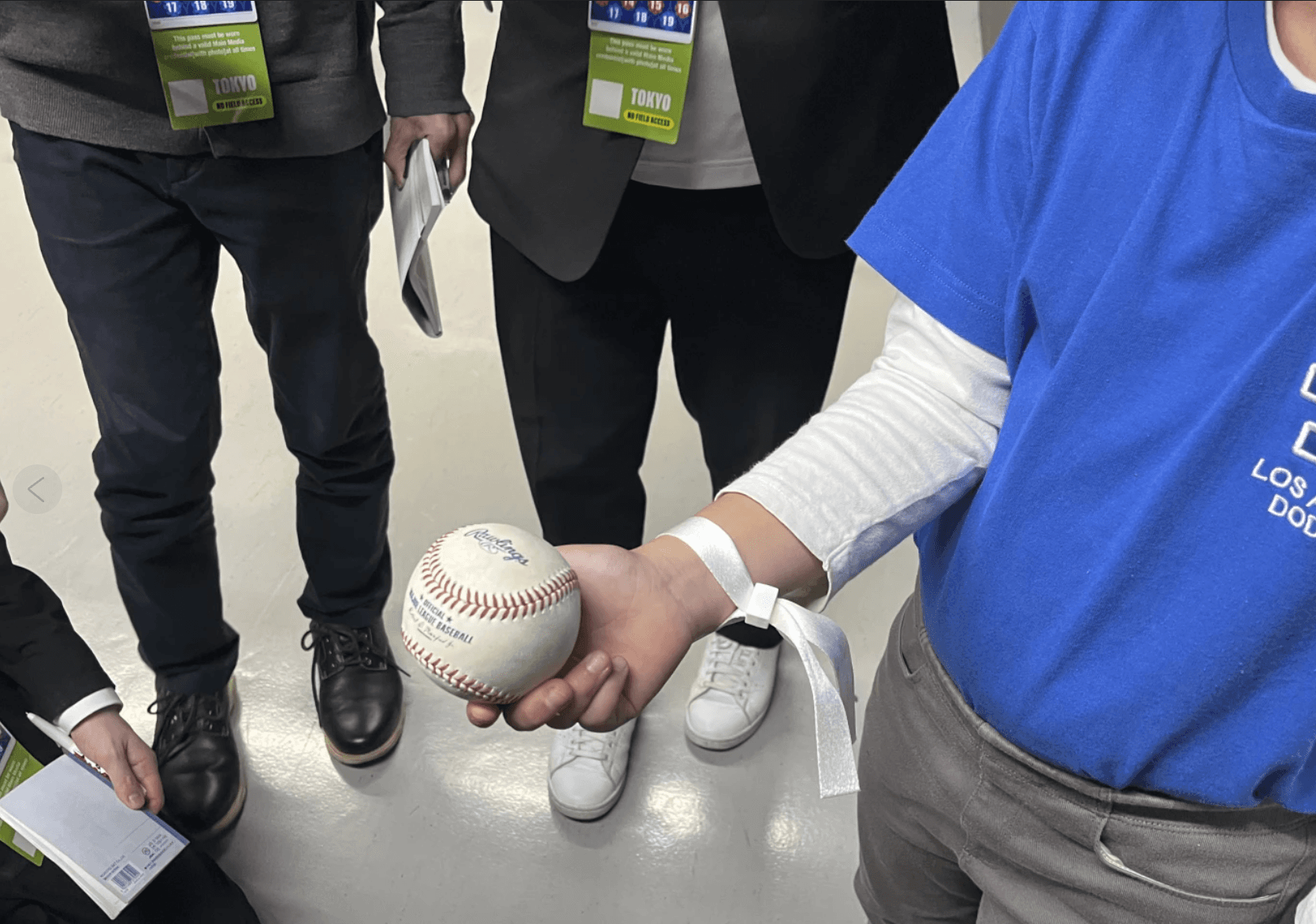 A 10-year-old boy in Tokyo ended up with Shohei Ohtani’s first home run of the season