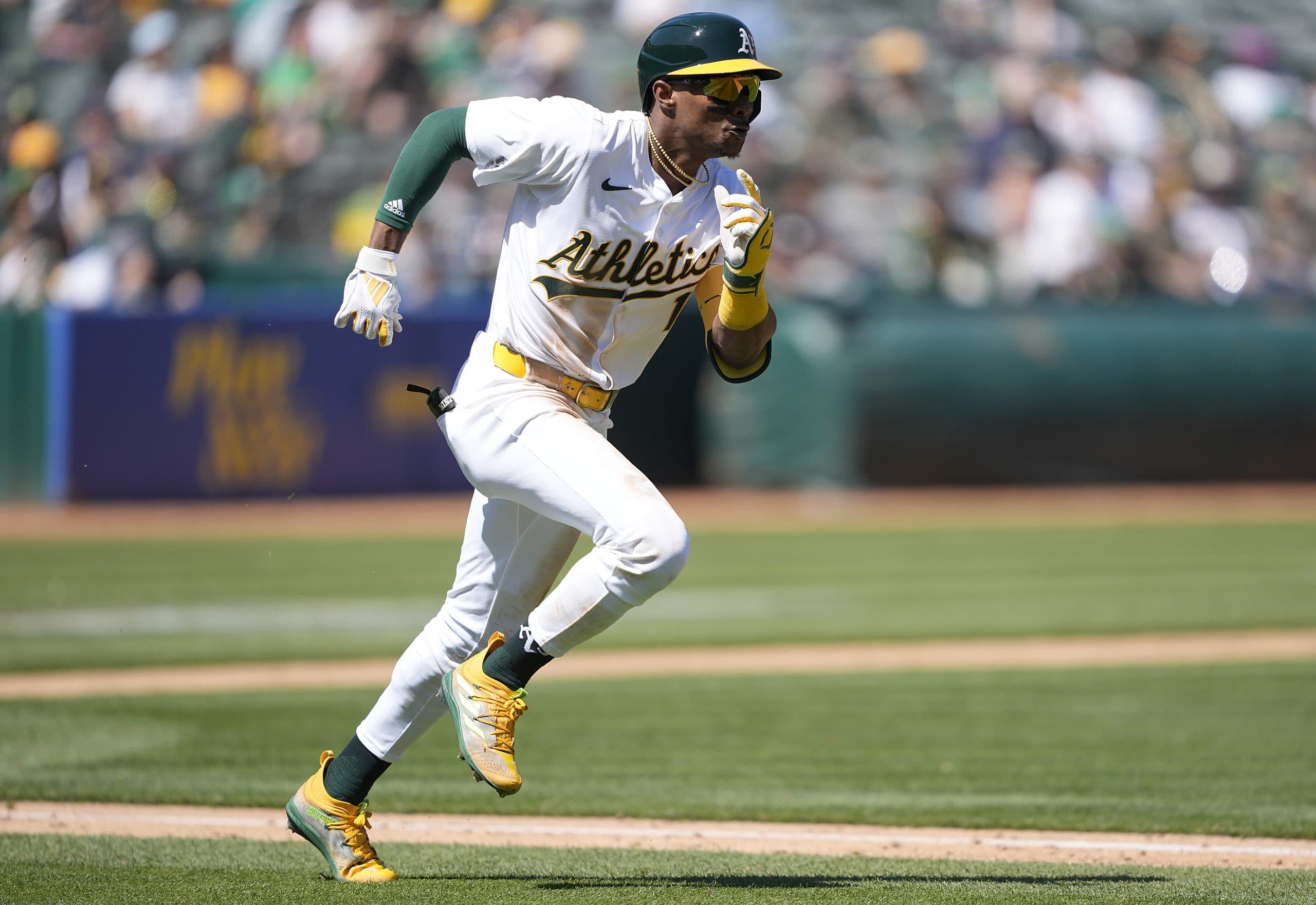 Outfielder Esteury Ruiz Homers In First At-Bat Since Being Recalled