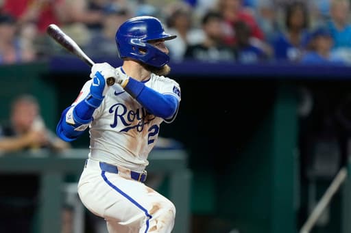 Isbel and Pasquantino power Royals to 9-6 win over Braves after Acuña exits with injury