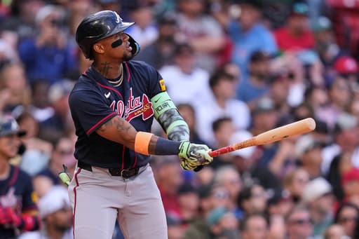 Acuña hits grand slam and Sale beats former team again as Braves trounce Red Sox 10-2