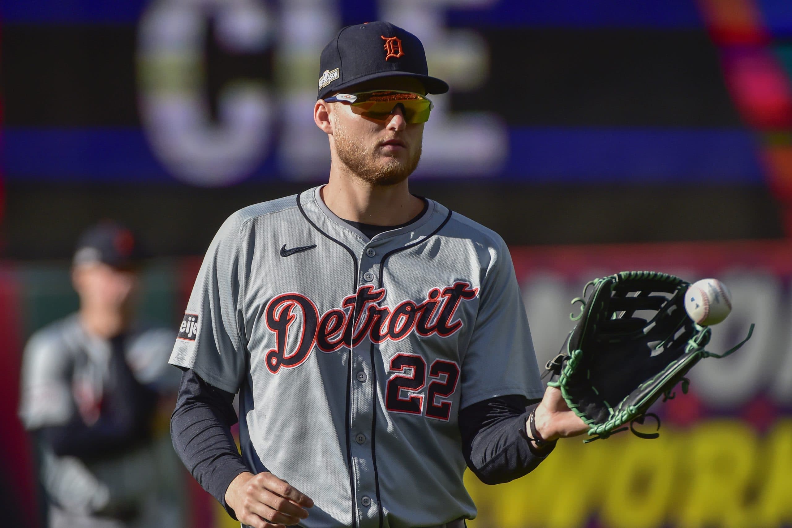 Detroit OF Meadows out indefinitely with nerve issue in throwing arm