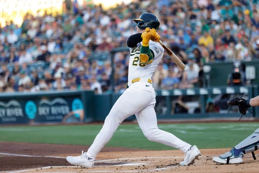 Miguel Andujar hits 2 HRs to help Athletics beat Mariners 5-4