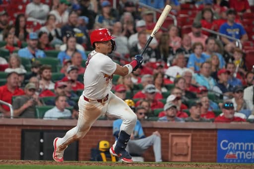 Herrera drives in 3 runs, Leahy pitches 5 1/3 innings solid innings as Cardinals beat Brewers 6-3