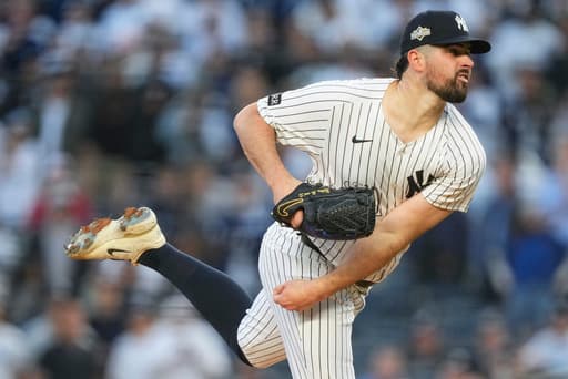 Yankees’ Carlos Rodón allows 1 run, strikes out 8 over 5 1/3 innings in 2nd minor league outing