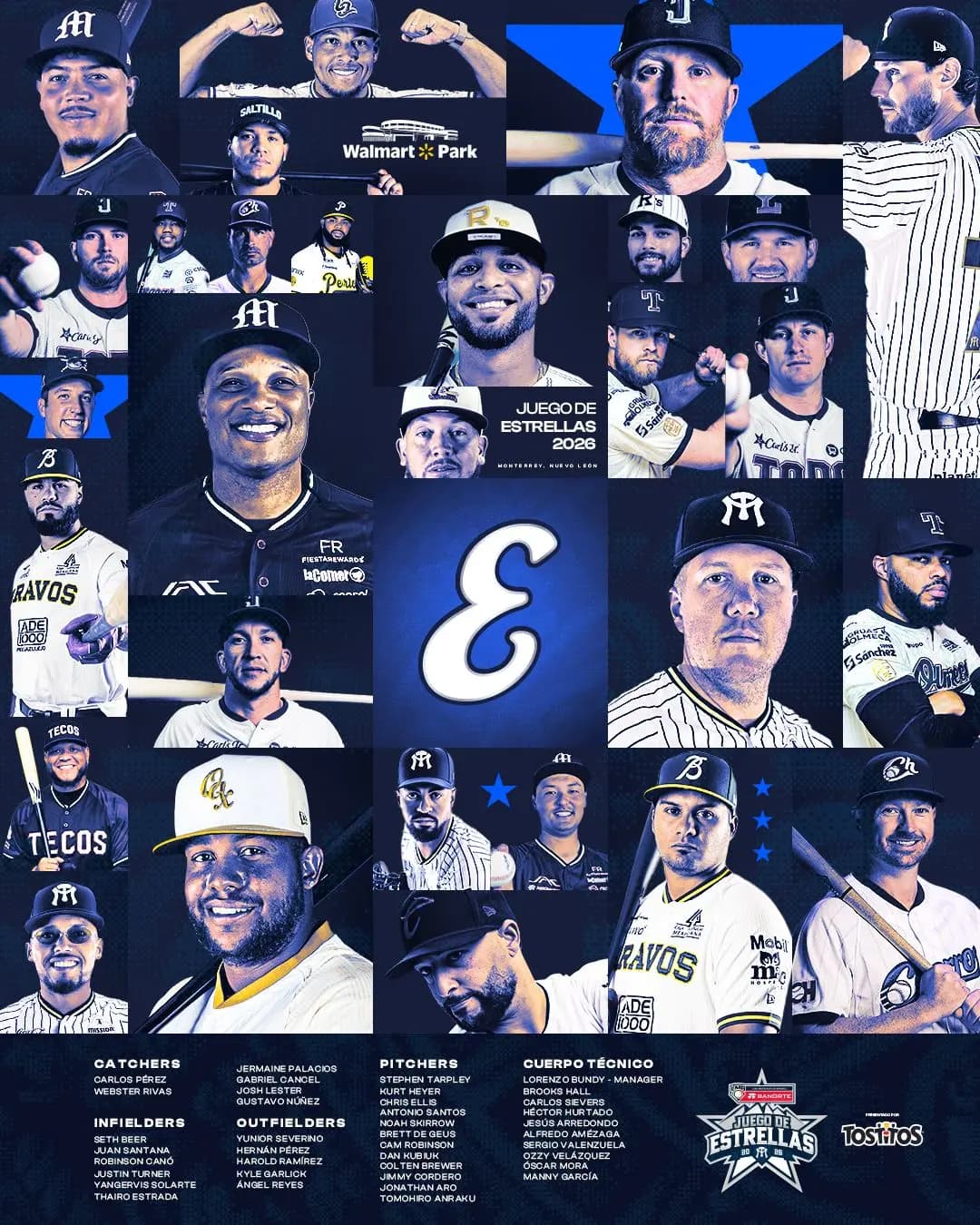 Liga Mexicana de Beisbol Announces 2026 All-Star Game Roster For International All-Stars