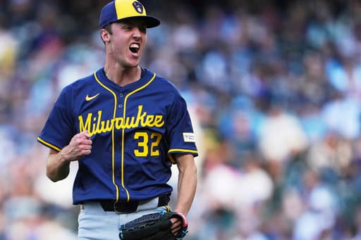 Misiorowski gets his first shot at the Cubs as NL Central co-leaders begin huge series in Milwaukee