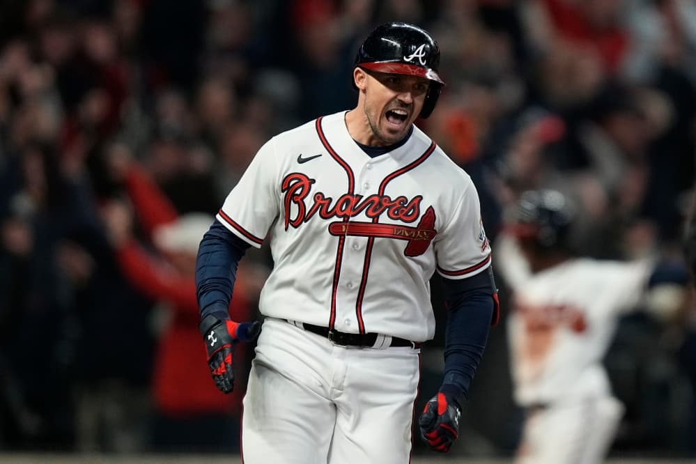 OF Adam Duvall returns for another stint with Braves. He will platoon with Jarred Kelenic