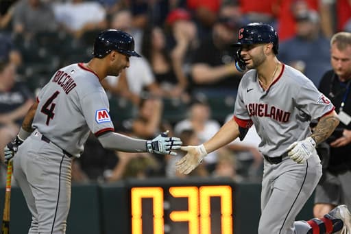 Kayfus hits 1st major league homer, Guardians beat White Sox 3-1 for 5th straight win