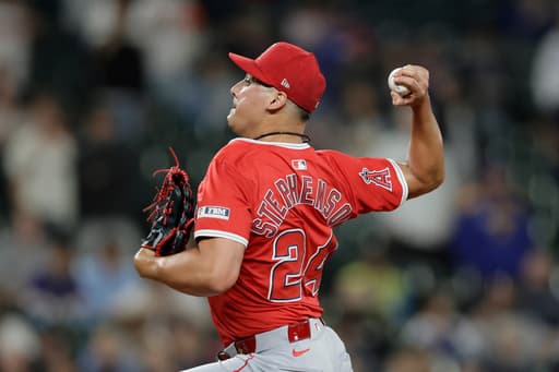 Los Angeles Angels right-hander Robert Stephenson is dealing with another elbow injury