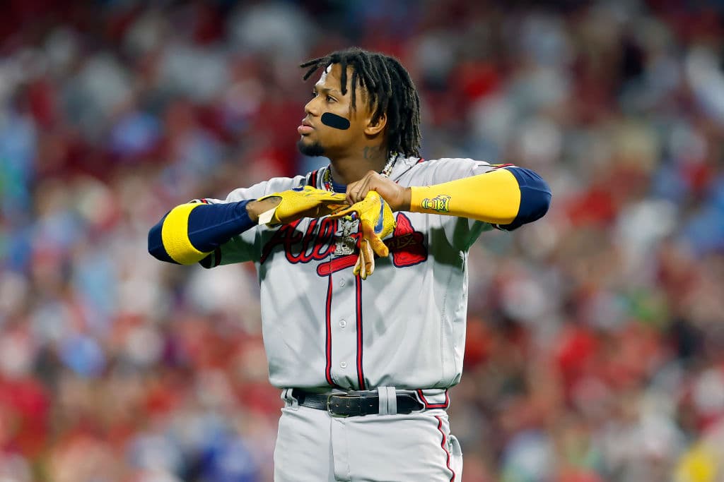 Braves OF Ronald Acuña Jr. to have knee reevaluated as the slugger works to return to lineup
