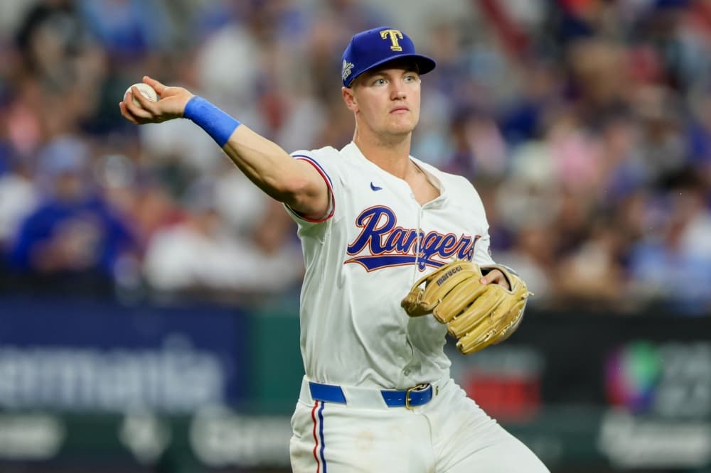 Injured Rangers 3B Josh Jung emotional when reading words inspired by Kobe Bryant