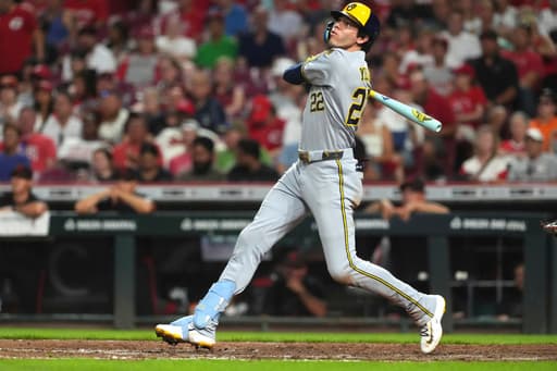 Christian Yelich back in lineup for MLB-best Brewers lineup after missing five games