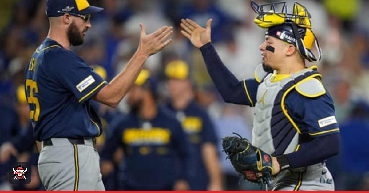 Brewers sweep the Dodgers in the NLCS to reach the World Series for the ...