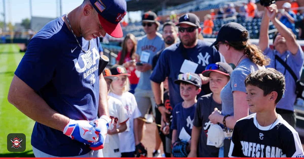 Team USA Pounds Giants 15–1 in Scottsdale Behind Judge, Harper and ...